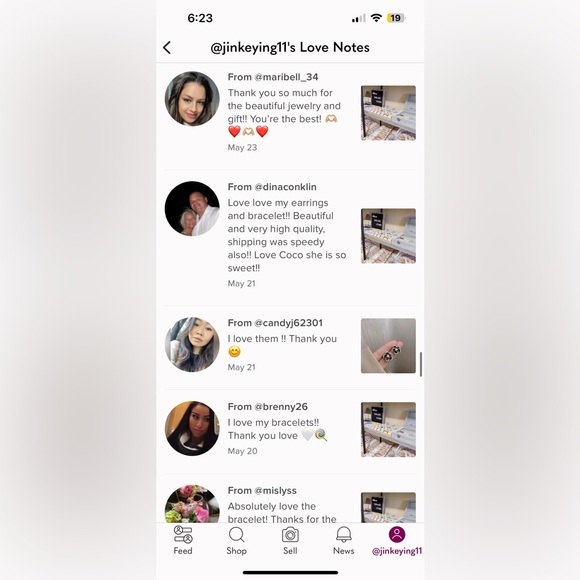 Like this listing to get notified for next live show💗💗 unlisted items in live - Picture 10 of 11